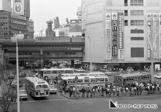 渋谷駅折り返し車両